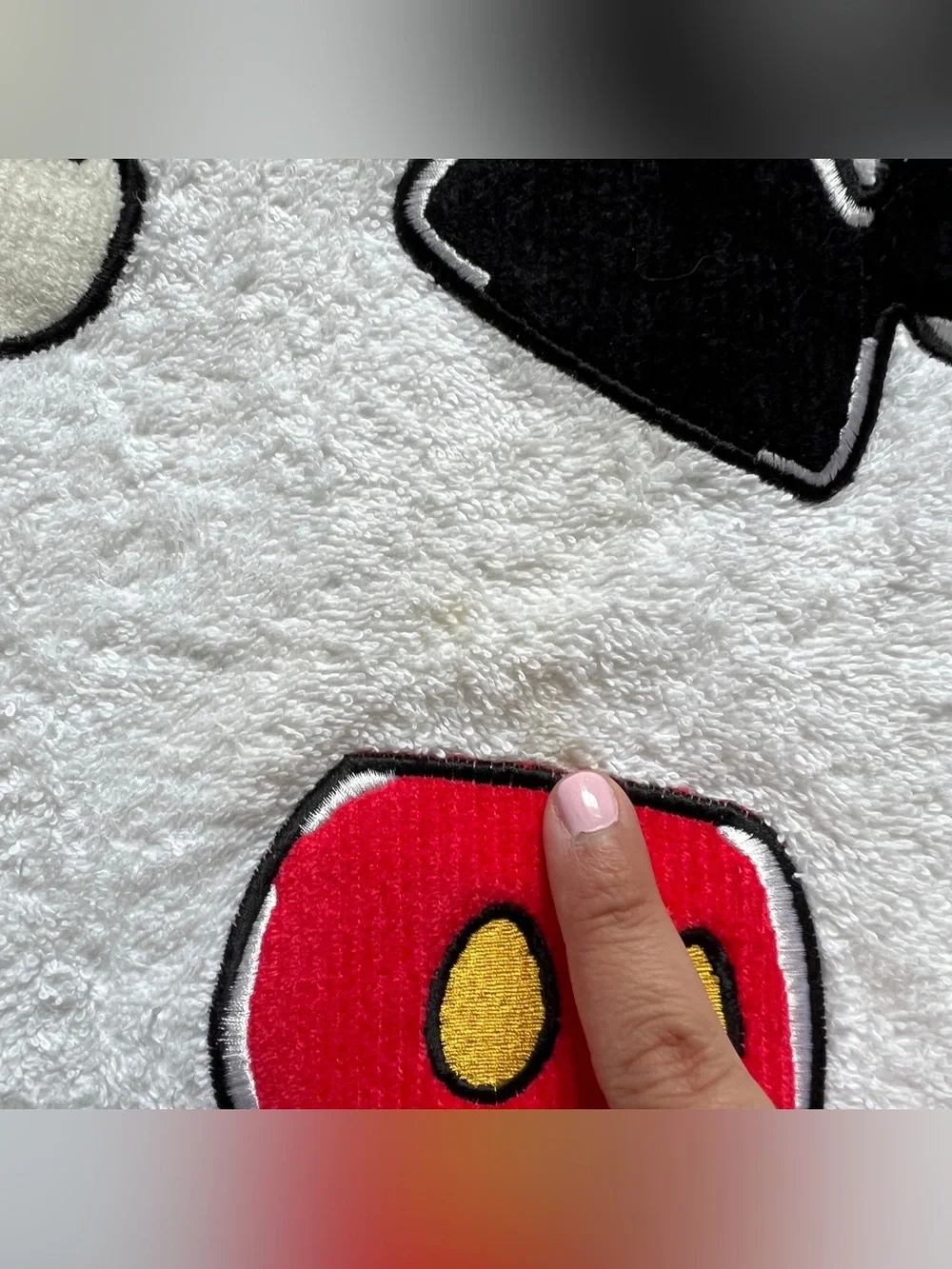 NWT Vtg Walt Disney World Mickey Mouse Cotton Bath Towel Disney Parks One Size